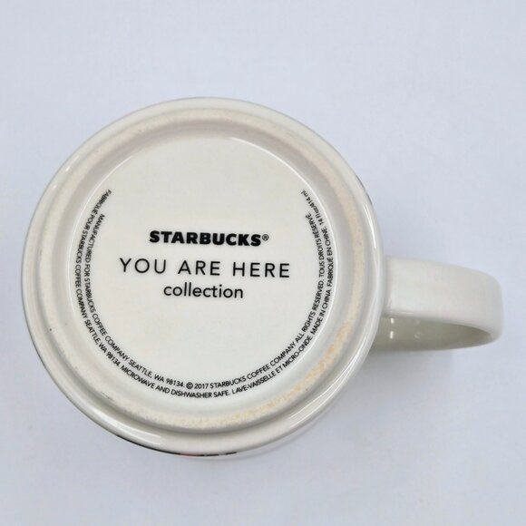 Starbucks Calgary You Are Here Series Mug Cup Coffee 2017 Alberta Canada Read - Picture 10 of 10